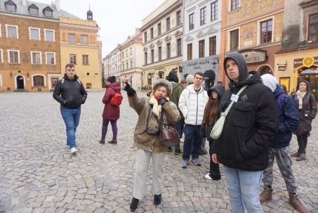 zentraler Platz im Lublin