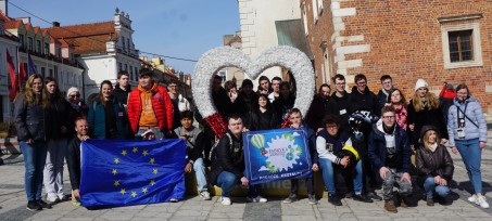 Gruppenfoto in Sandomierz