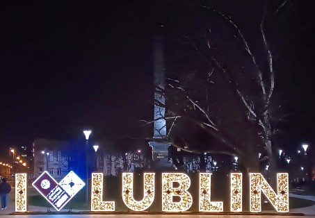 Lublin im Abend