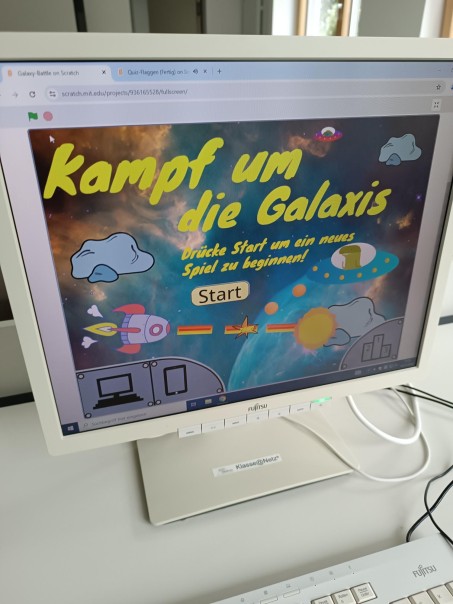 Start Bild von Galaxie Spiel